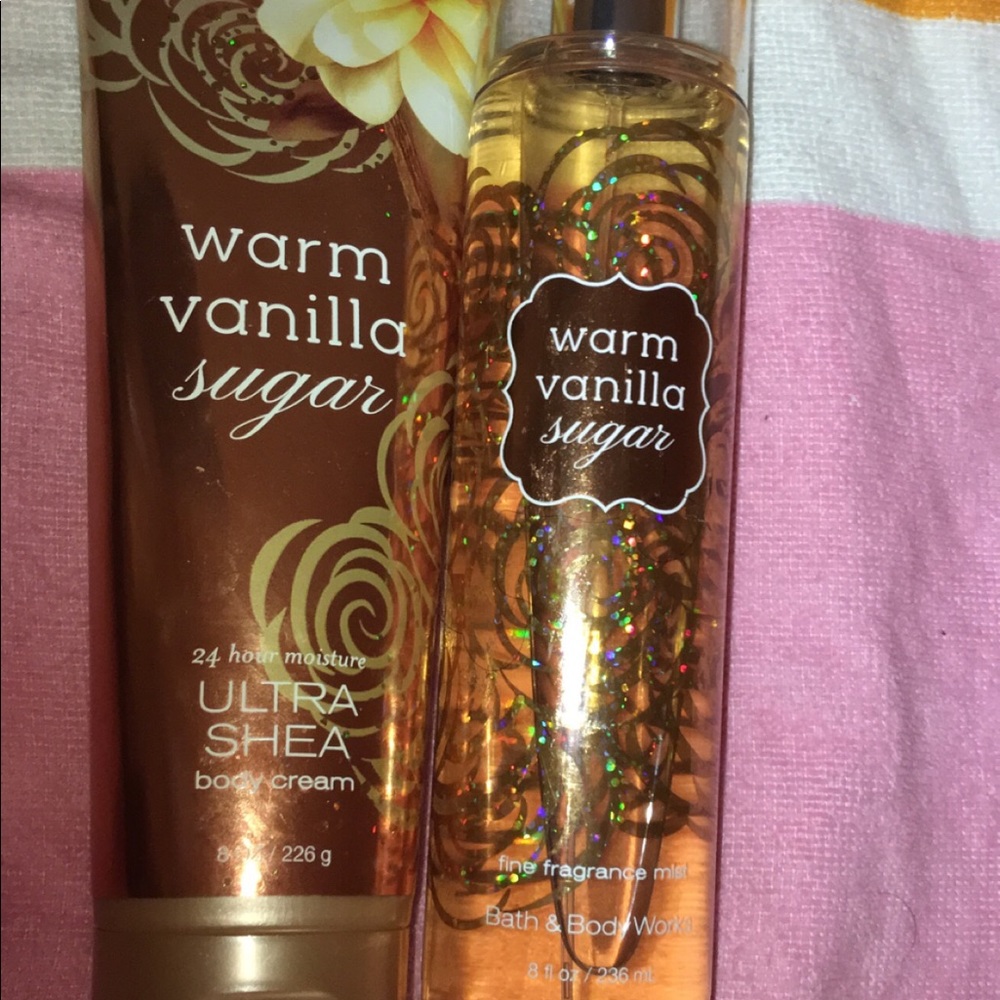 Bath and Body Works Warm Vanilla Sugar Trio